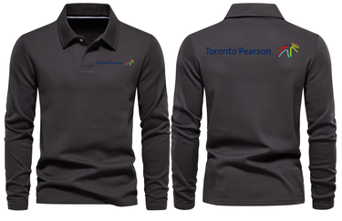 PEARSON AIRPORT LONG SLEEVE POLO